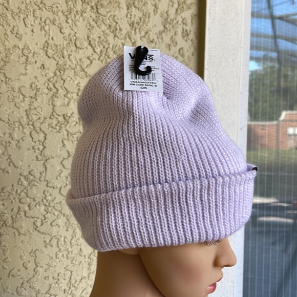 VANS CORE BASIC LIGHT LILAC LAVANDER FOG BEANIE - Picture 16 of 16